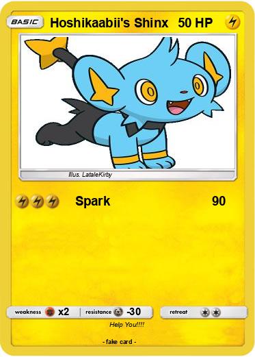 Pokemon Hoshikaabii's Shinx