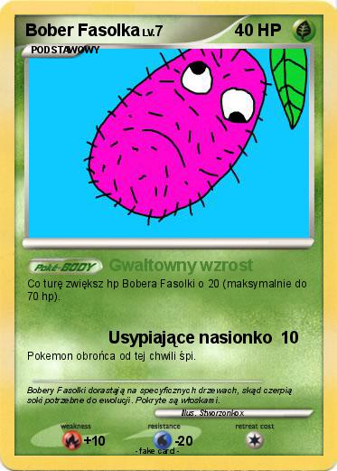 Pokemon Bober Fasolka