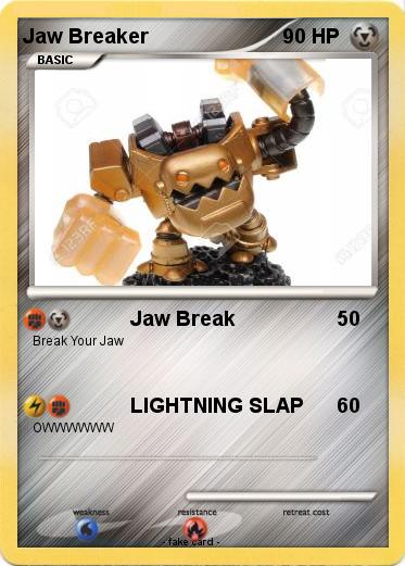 Pokemon Jaw Breaker