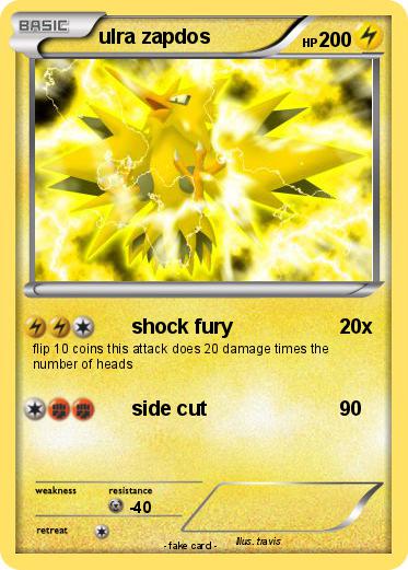 Pokemon ulra zapdos