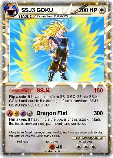 Pokemon SSJ3 GOKU