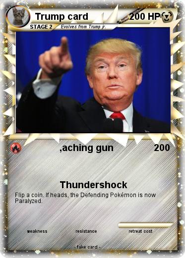 Pokemon Trump card