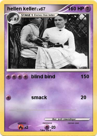 Pokemon hellen keller