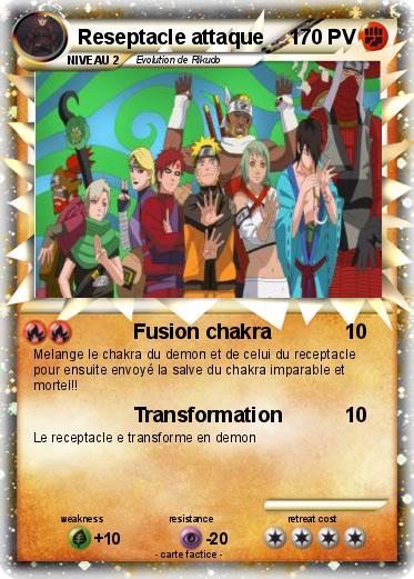 Pokemon Reseptacle attaque