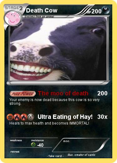 Pokemon Death Cow