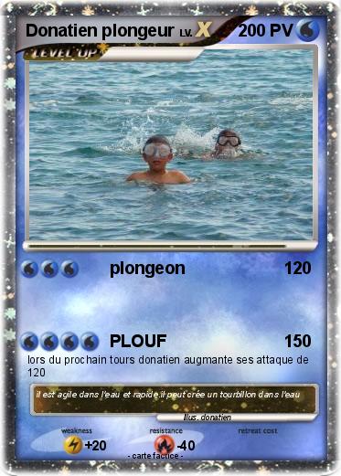 Pokemon Donatien plongeur
