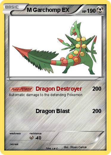 Pokemon M Garchomp EX