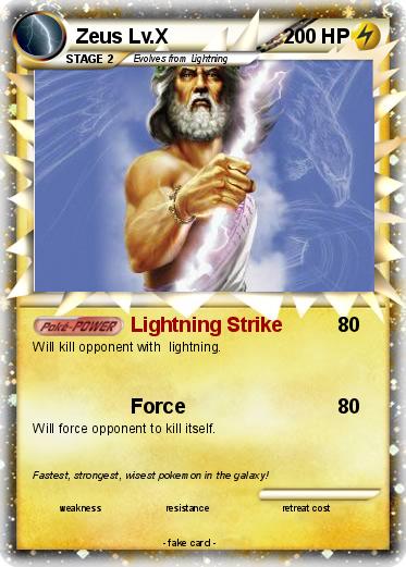 Pokemon Zeus Lv.X