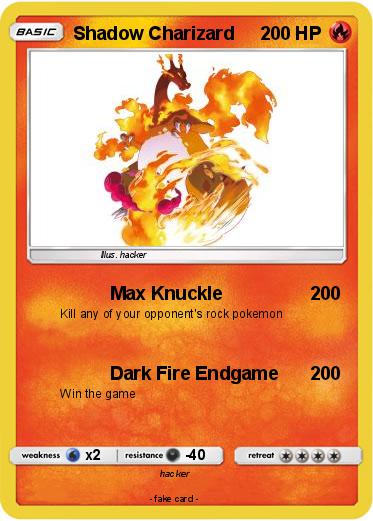 Pokemon Shadow Charizard