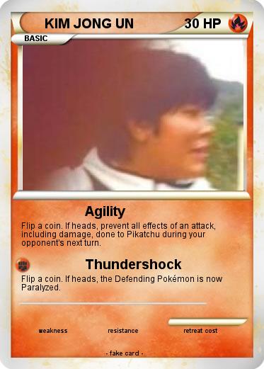 Pokemon KIM JONG UN