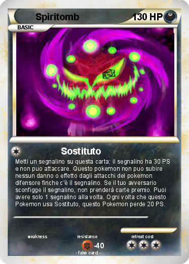 Pokemon Spiritomb