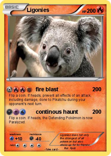 Pokemon Ligonies