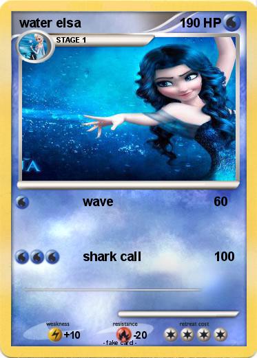 Pokemon water elsa
