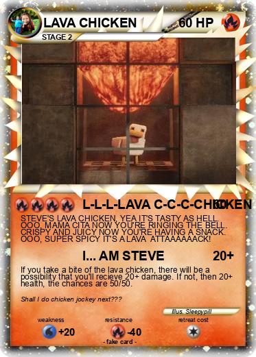 Pokemon LAVA CHICKEN