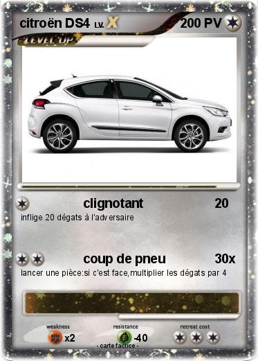 Pokemon citroën DS4