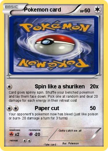 Pokemon Pokemon card