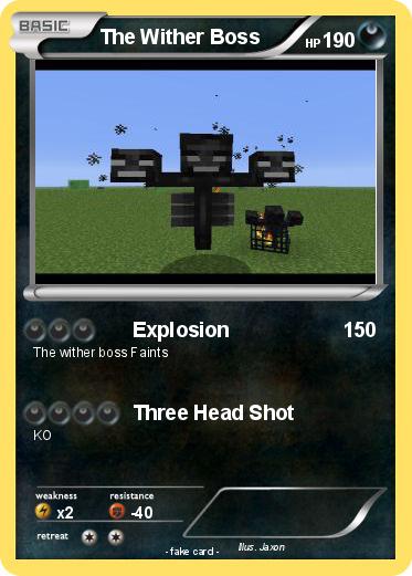 Pokemon The Wither Boss