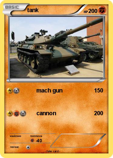 Pokemon tank
