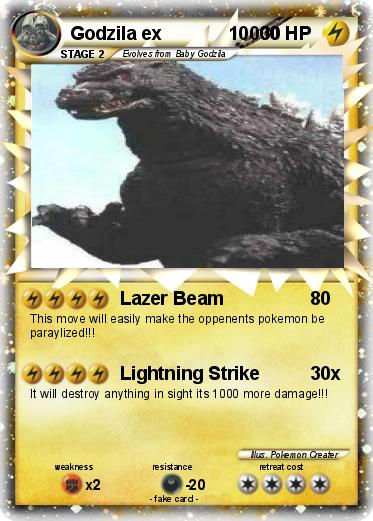 Pokemon Godzila ex             10000