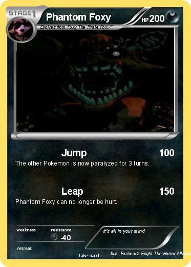 Pokemon Phantom Foxy