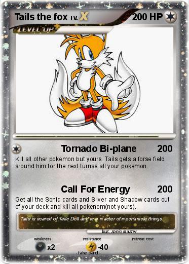 Pokemon Tails the fox