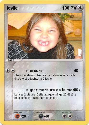 Pokemon leslie 