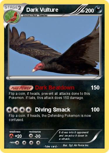 Pokemon Dark Vulture