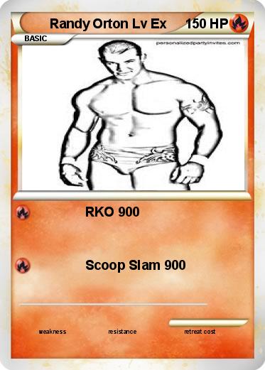 Pokemon Randy Orton Lv Ex