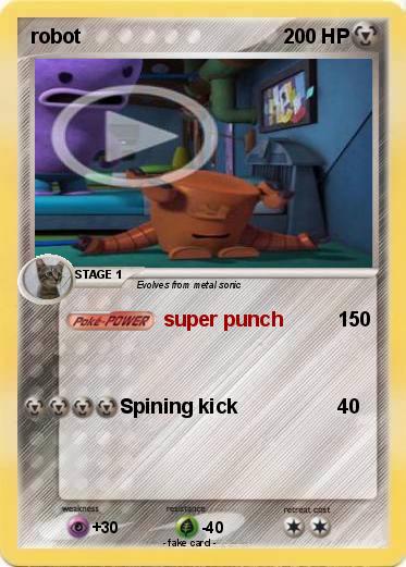 Pokemon robot