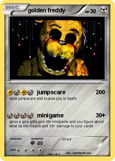 Pokemon golden freddy