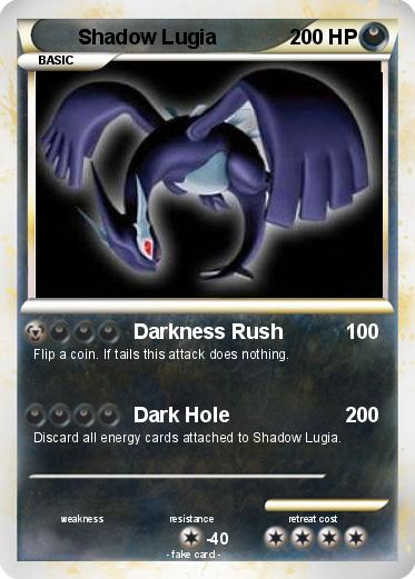 Pokemon Shadow Lugia