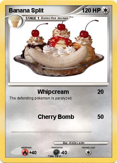 Pokemon Banana Split