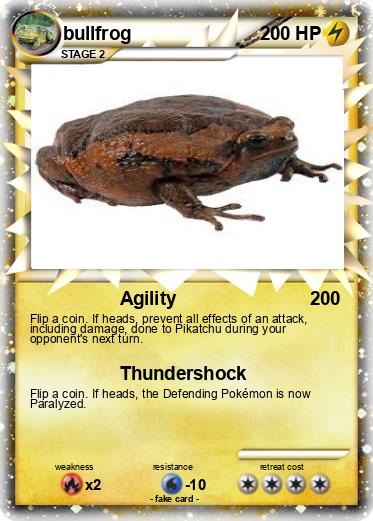 Pokemon bullfrog