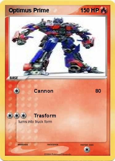 Pokemon Optimus Prime