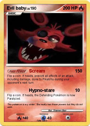 Pokemon Evil baby