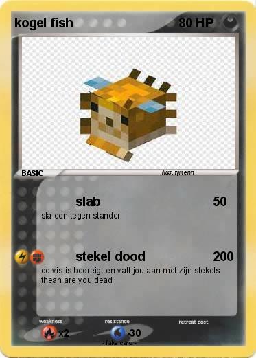 Pokemon kogel fish