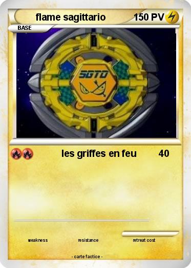 Pokemon flame sagittario