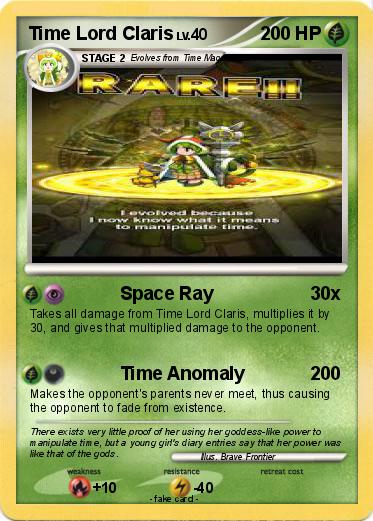 Pokemon Time Lord Claris