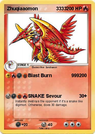 Pokemon Zhuqiaaomon              3333