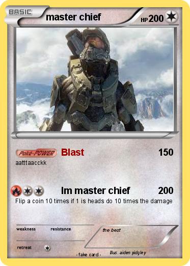 Pokemon master chief