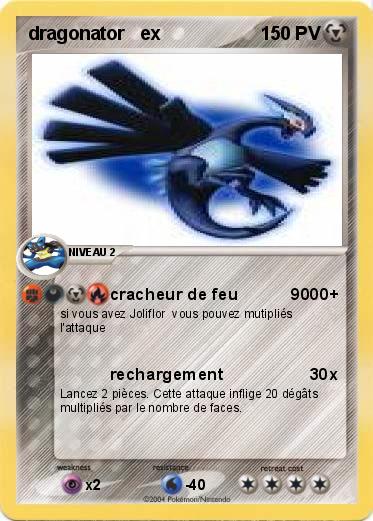 Pokemon dragonator   ex