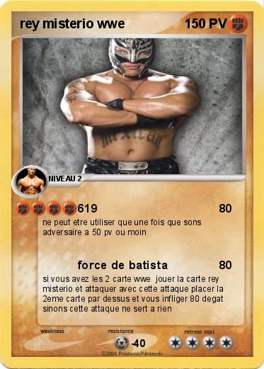 Pokemon rey misterio wwe