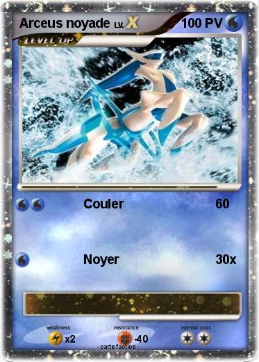 Pokemon Arceus noyade