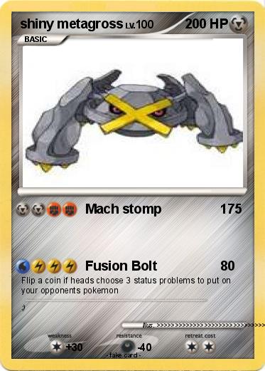 Pokemon shiny metagross