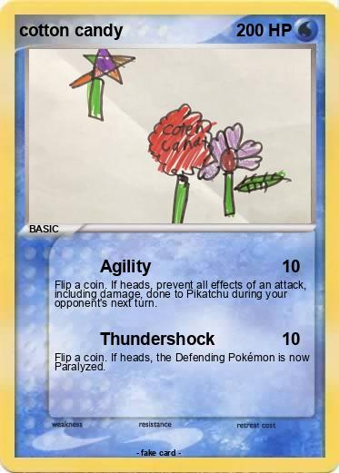 Pokemon cotton candy