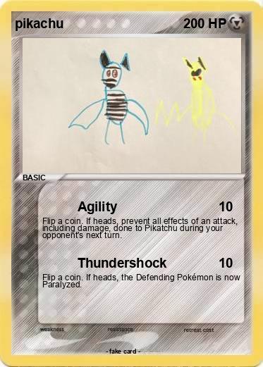 Pokémon pikachu 23679 23679 - Agility - My Pokemon Card
