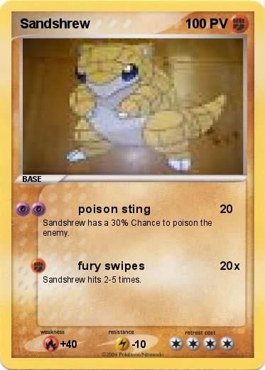 Pokemon Sandshrew