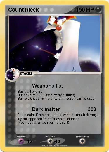 Pokemon Count bleck