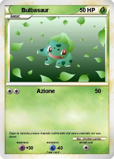 Pokemon Bulbasaur