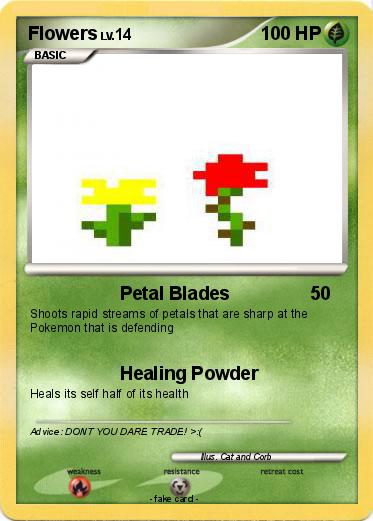 Pokemon Flowers